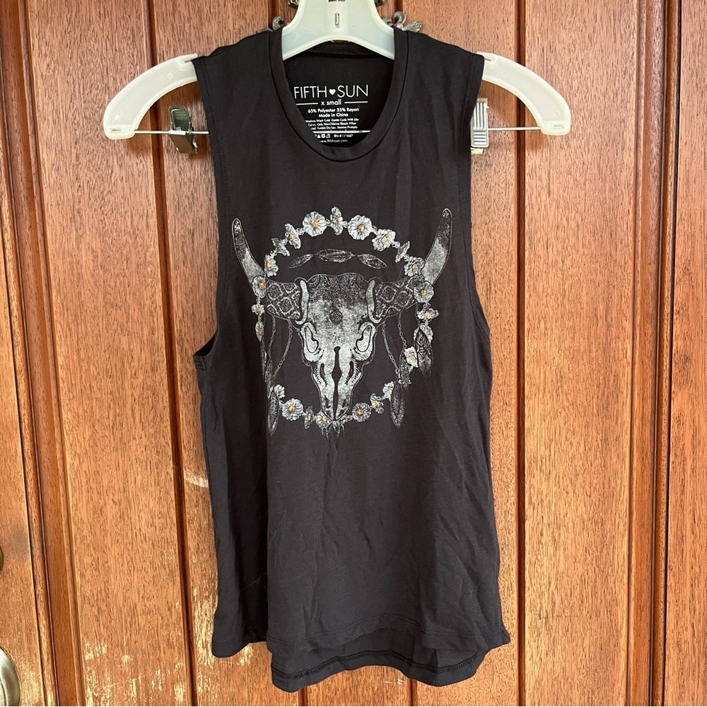 Fifth Sun Black Sleeveless Top